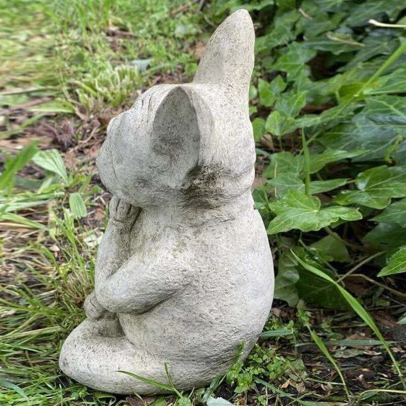 Estatueta de Decoração Cão Meditador