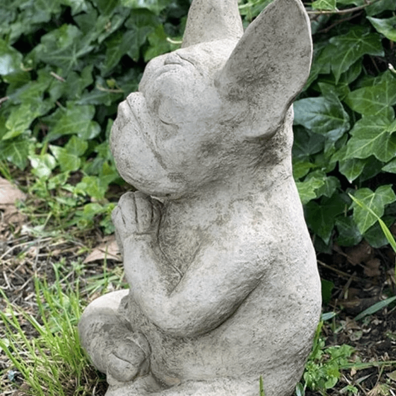 Estatueta de Decoração Cão Meditador